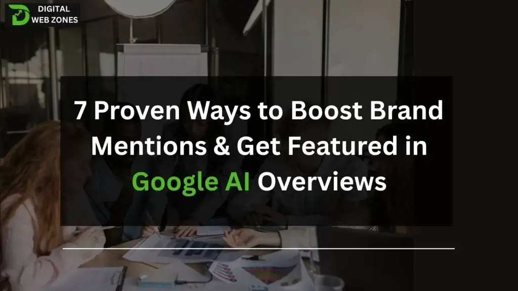 Marketer reviewing brand mentions to improve Google AI Overview visibility and SEO performance